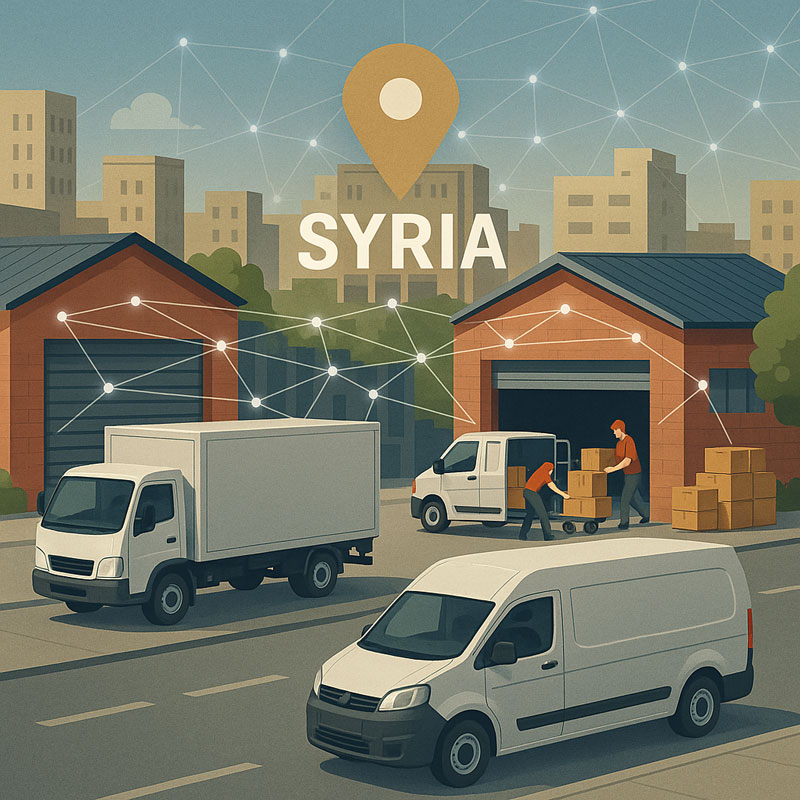 التنقل اللوجستي للبضائع الخليجية